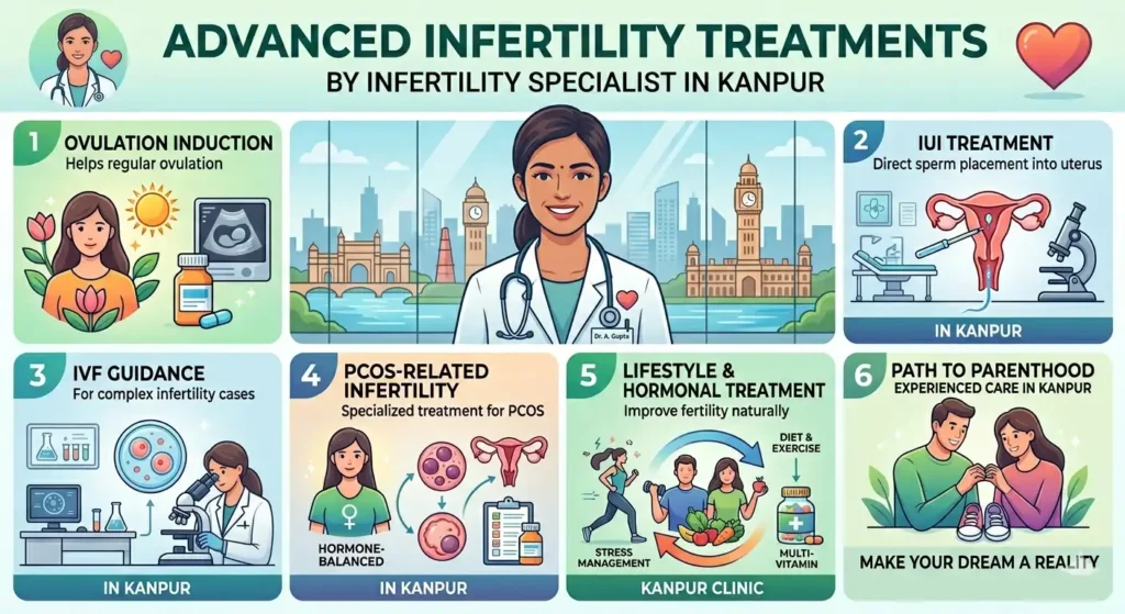 Best infertility specialist in Kanpur Dr Akanksha Mishra